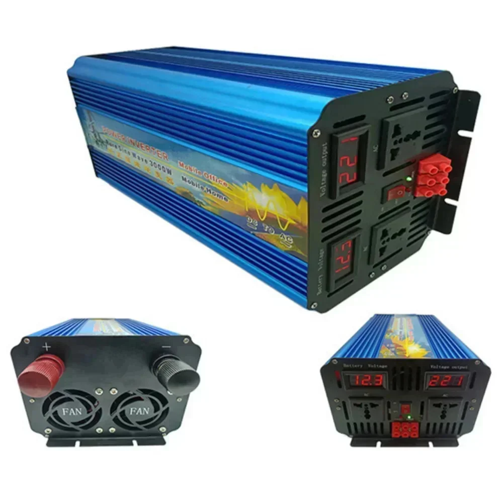 Onduleur solaire à onde sinuso - Pure Sine Wave Inverter 5000W 48V 220V avis et prix