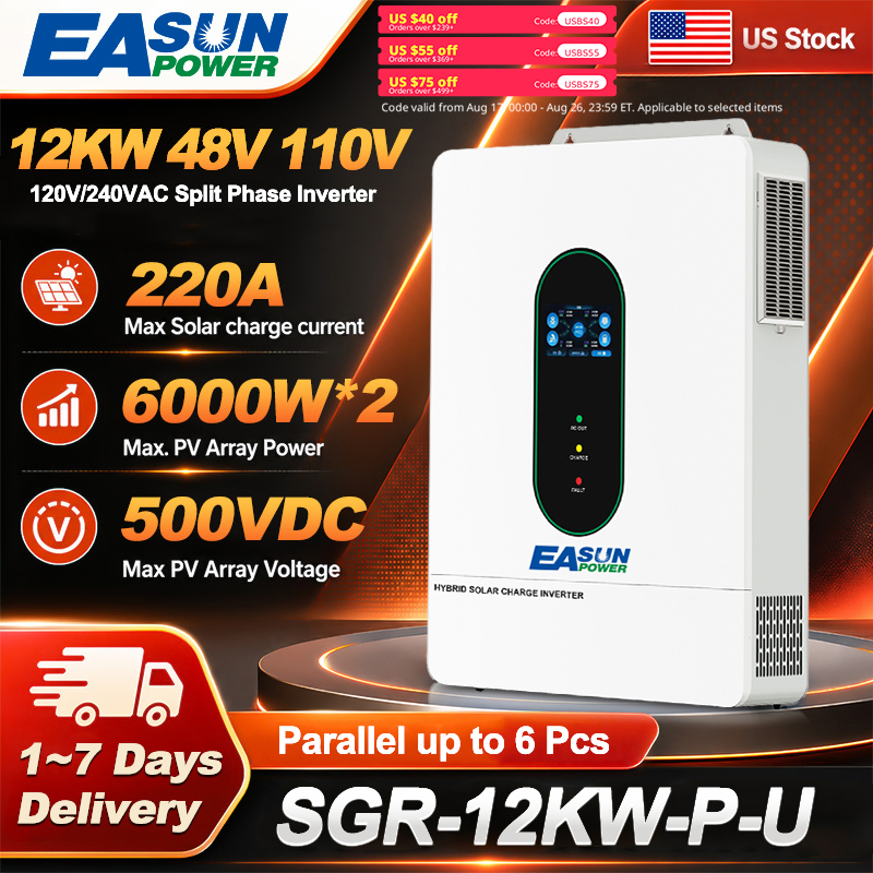 EASUN POWER Onduleur solaire 1 - Grid Tie Inverter Limiter 2000W avis et prix